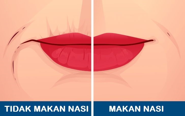 2. Memakan nasi membantu Anda terlihat lebih muda.