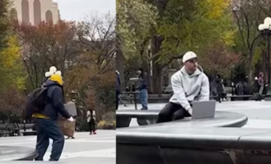 Pria Ini Melakukan Eksperimen di New York dan Laptop Itu Hilang dalam 5 Menit