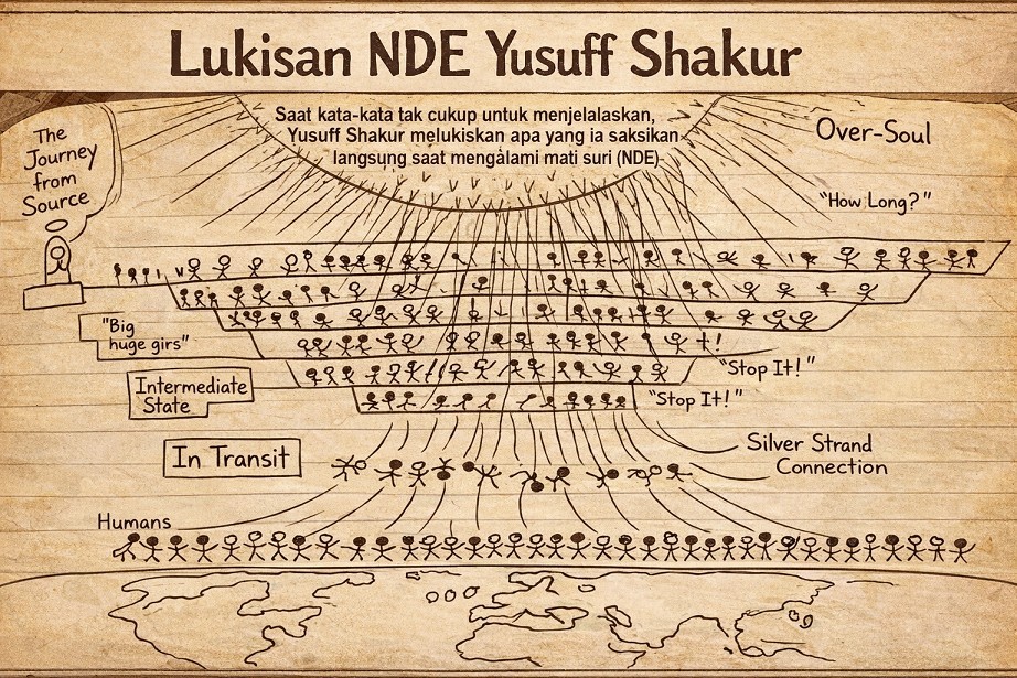 Mati Suri, Tujuh Langit, dan Hakikat Ketuhanan: Menelusuri Makna di Balik Lukisan Yusuff Shakur